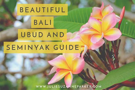 Beautiful Bali - Seminyak and Ubud Guide - Julie Parker
