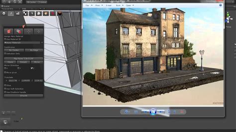 Level Design of a Small Town ( Modeling ) Part 01 using GameDraw for
