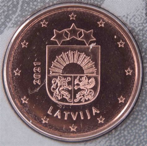 Latvia 1 Cent Coin 2021 Euro Coinstv The Online Eurocoins Catalogue