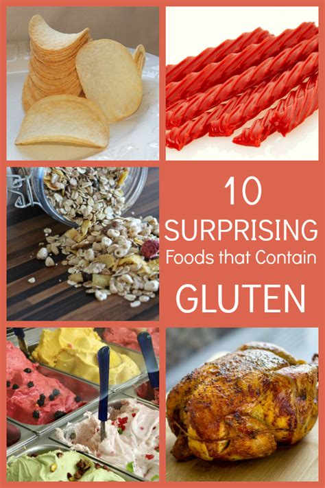 We know that wheat or grain is used to make bread, pasta, and other food products, but those are not the only foods that contain wheat. 10 Surprising Foods that Contain Gluten | Gluten-Free ...