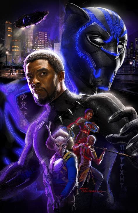 Black Panther Marvel Movie Concept Art