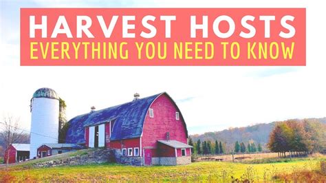 Harvest Hosts Everything You Need To Know 🚐🇺🇸rv Living Full Time And Van