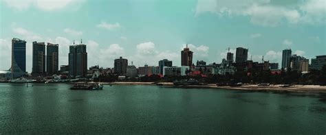 View Of Dar Es Salaam City Center From The Kigamboni Ferry Source