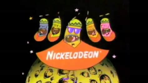 Nickelodeon Bumpers 80s And 90s Space Beans Youtube