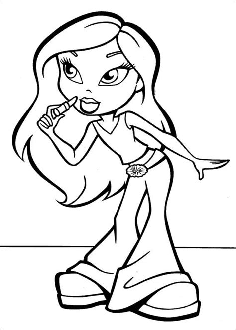 Free Printable Coloring Pages Cool Coloring Pages Bratz