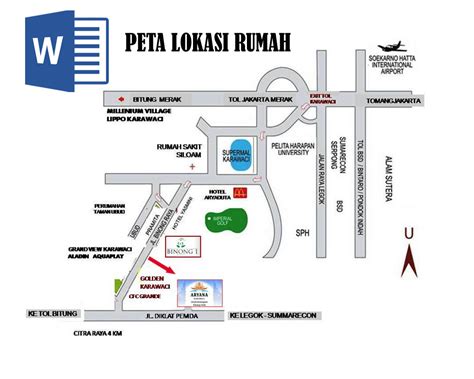 Ada 2 cara mudah membuat qr code peta lokasi dari google map. Cara Mudah Membuat Denah Lokasi Rumah dengan Microsoft ...