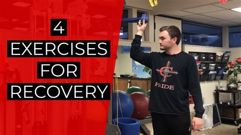 Elbow Rehab Exercises Following Ucl Repair With Internal Brace Youtube