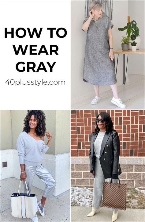 How To Wear Gray Color Palettes And Gray Outfits For You To Choose From