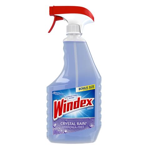 Windex Crystal Rain Glass Cleaner 26 Oz