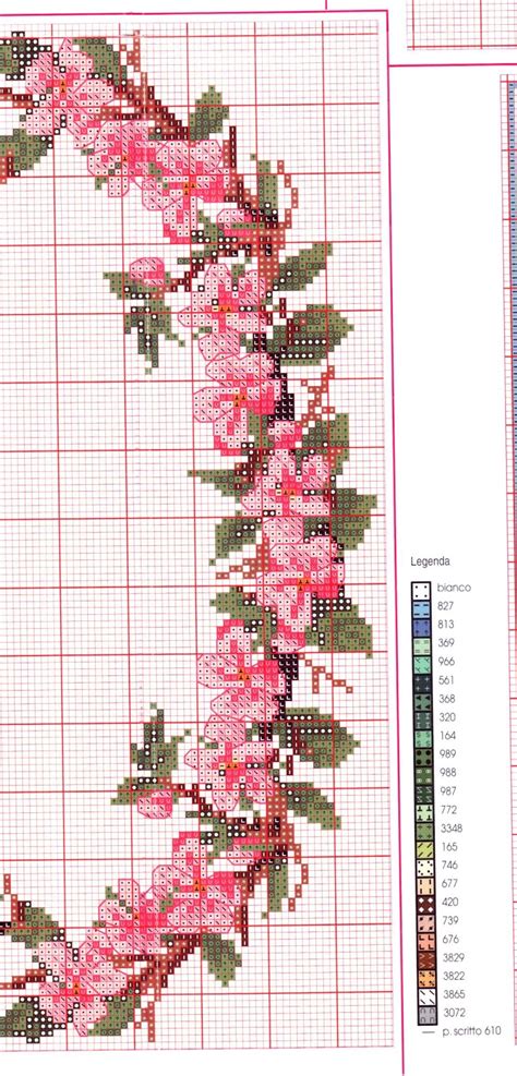 Un simpatico riferimento ad un famoso film western, rivisitato creativamente per il nome di un negozio di fiori. Primavera e fiori di pesco da ricamare a punto croce ...