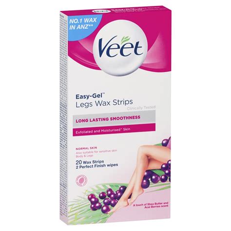Buy Veet Easygrip Ready To Use Wax Strips 20 Online At Chemist Warehouse®