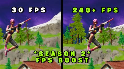 How To Boost Your Fps In Fortnite Chapter 2 Season 2 Best Possible