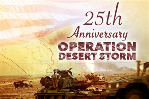 Desert Storm 25 Years Later Gulf War Veterans Recall Experiences