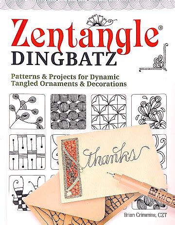 These are pattern steps or step outs for patterns used when drawing zentangle tiles. Book Review - Zentangle Dingbatz: Patterns & Projects for ...