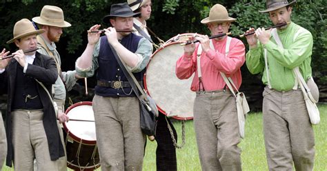 Drum Fife Set Rhythm In Civil War