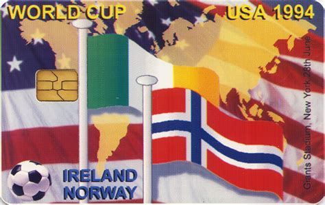 The world cups detailed info on every match in every tournament. World Cup 1994 - Norway - The Irish Callcards Site