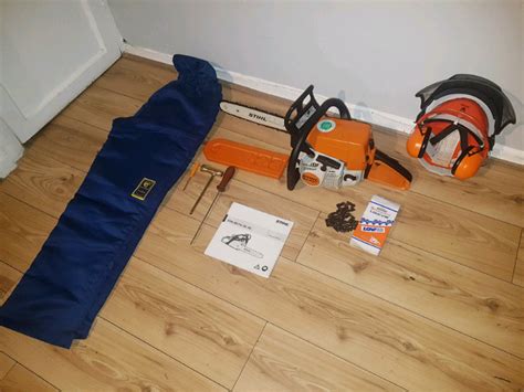Stihl Ms210see Videocomfort Pro Petrol Chainsawmany Extras In Vgc