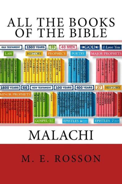 All The Books Of The Bible The Book Of Malachi By M E Rosson