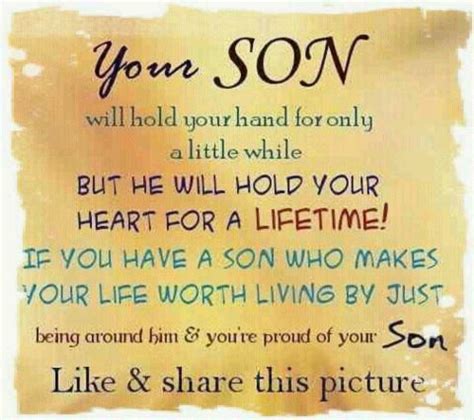 I Love My Son Quotes For Facebook Quotesgram