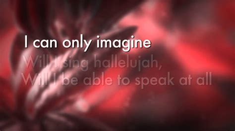 I Can Only Imagine Tamela Mann Official Lyric Video Youtube