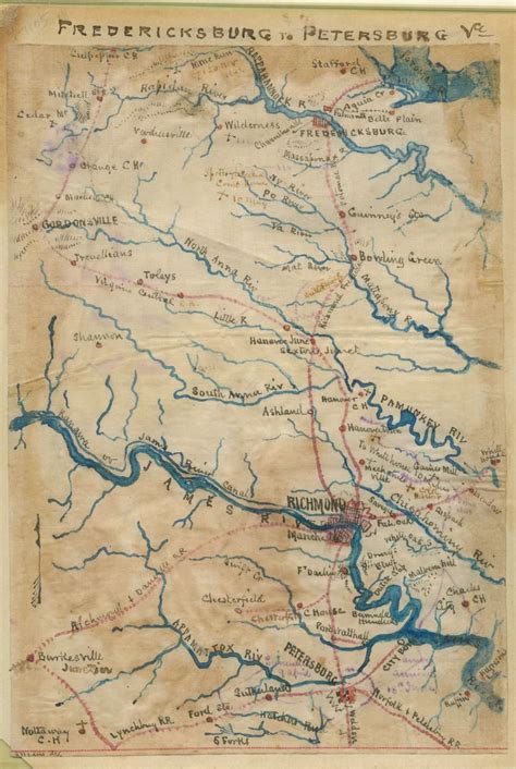 Richmond Fredericksburg And Potomac Railroad During The Civil War
