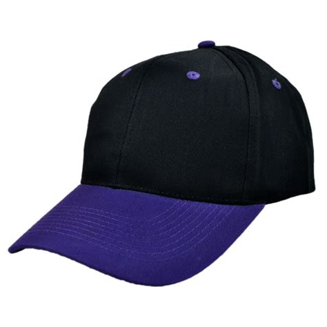 Kc Caps Two Tone Pro Cotton Twill Snapback Baseball Cap All Baseball Caps