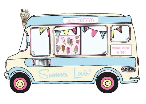 ice cream truck clipart free 10 free cliparts download images on clipground 2024