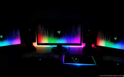 Heres My Chroma Setup To Go Along With The New Wallpaper