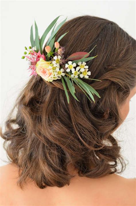 Haarschmuck in Blush und Burgundy selber machen - Elegante ...