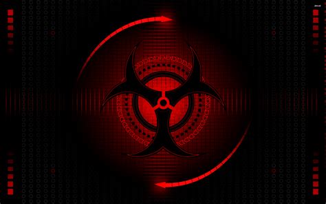 Wallpapers Toxic Sign Red Wallpaper Cave