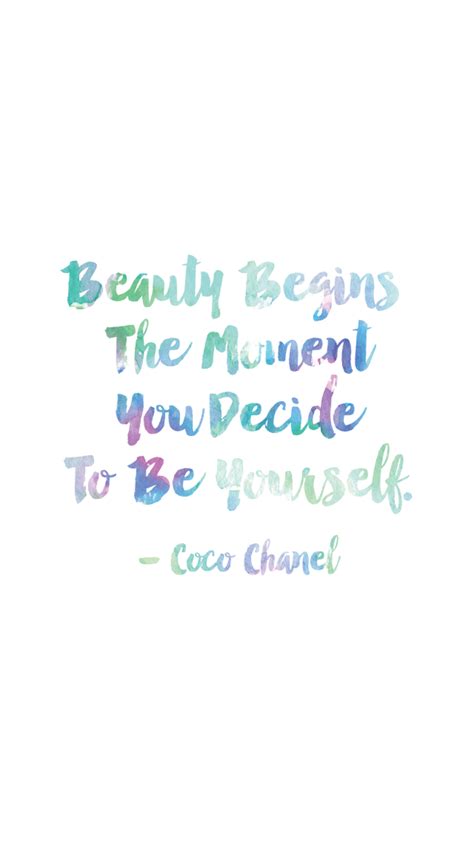Check spelling or type a new query. This Coco Chanel quote that is never not 100% accurate: | Phone backgrounds quotes, Quote ...