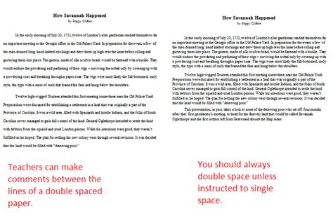 A double spaced essay example. How to Double Space Your Paper | Double spaced essay ...