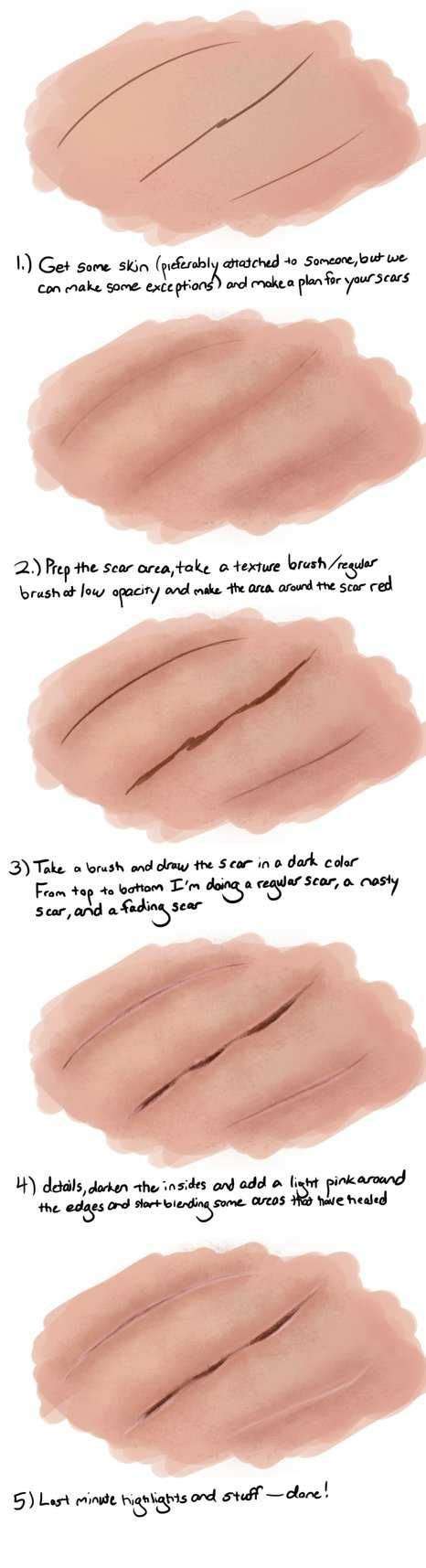 Great How To Draw Scars Of All Time The Ultimate Guide Howtopencil4
