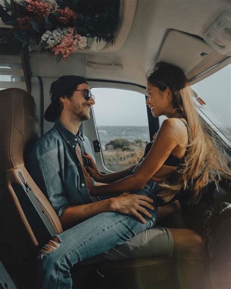 Stay Close Travel Far Couple In Car Couples Poses For Pictures Cute