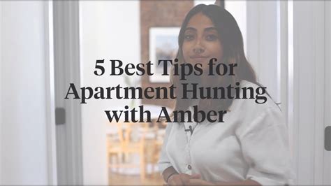 5 Best Tips For Apartment Hunting Youtube