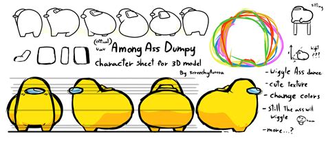 Among Ass Dumpy Character Sheet Offical By Screechyaurora On Deviantart