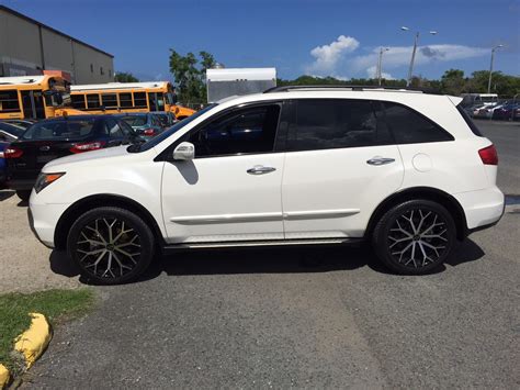 No accidents, 1 owner, personal use. » 2007 ACURA MDX, WHITE (614585)