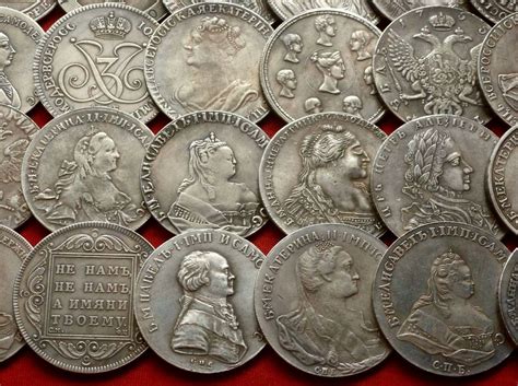 Полная коллекция царских рублей - 130 штук!