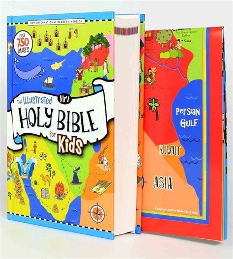 Nirv Illustrated Holy Bible For Kids Full Color By Zondervan Publishing