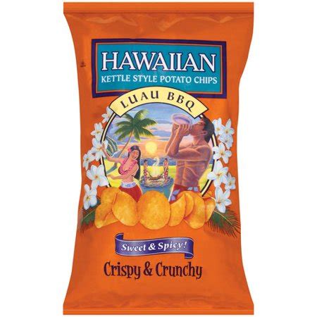 Bbq chips can be used in social situations to not let everyone in on your personal business. Hawaiian Kettle Style Luau BBQ Potato Chips, 2 oz ...