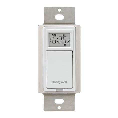 Honeywell 7 Day Programmable Timer Switch For Lights And Motors