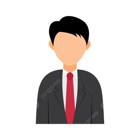 Company Employee Avatar Icon Wearing A Suit Avatar Icon Employee