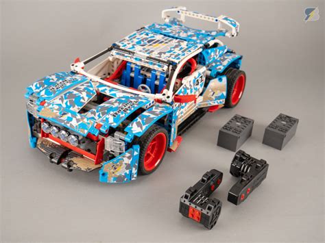 Super Fast Lego Technic 42077 Rally Car Rc Mod With Buggy Motors