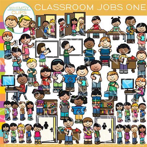 Classroom Job Clip Art Classroom Job Images Vector