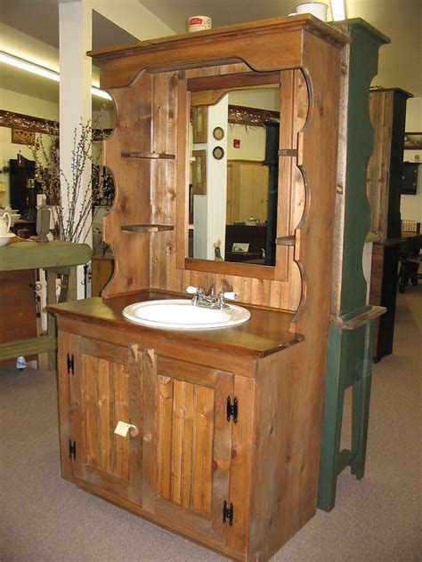 Whether you are looking for rustic bathroom furniture or modern bathroom furniture, woodland creek has it or will design it, and make it for you. 25 Rustic Bathroom Vanities to Make Your Bathroom look ...