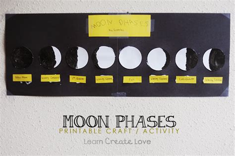99 Creative Moon Projects Resource Moon Phases Teaching Science