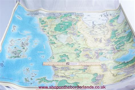 Poster Map Of Faerûn Forgotten Realms Accessory For Dandd 5th Edition