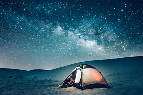 Backcountry Camping Under The Stars Stock Photo Download Image Now
