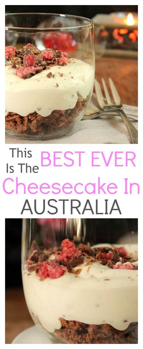 The Best Ever Easy No Bake Cherry Ripe Cheesecake That Has To Be Tried Imediately This Is A