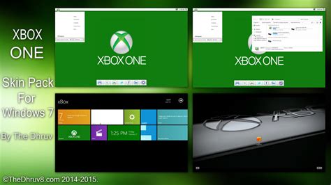 Xbox One Skinpack For Win7 Released Skin Pack For Windows 11 And 10